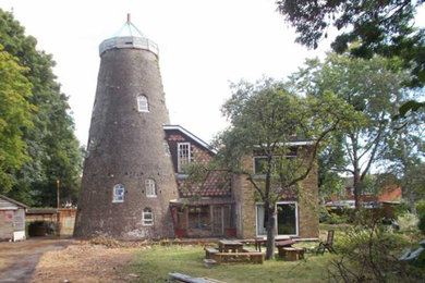 Exterior of the Listed Windmill Before Work Was Carried Out