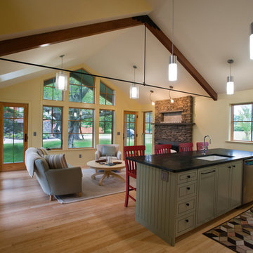 Coastal RI Custom Contemporary-Guest House
