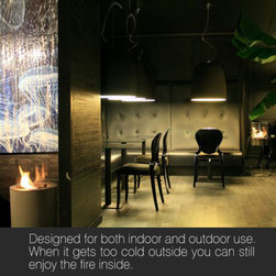 Creative home - Jar Commerce fireplace - Indoor Fireplaces
