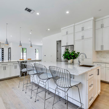 ATX Custom 2 Story - Wire Brushed Cascade White Oak
