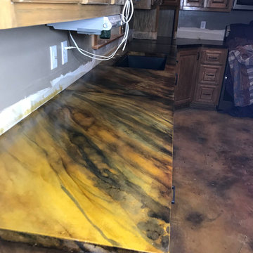 Tiger Concrete Countertops