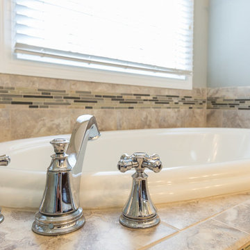 Abbington Subdivision, Apex, NC ~ 3 Bathroom Remodels