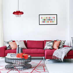 Gloria Red Pendant -Voylite - Pendant Lighting