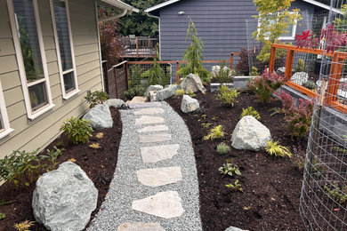 This is an example of a contemporary landscaping in Seattle.