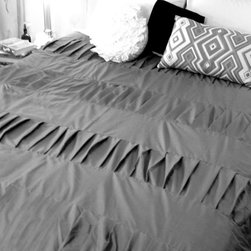Custom Pleated Duvet in Queen - Duvet Covers And Duvet Sets
