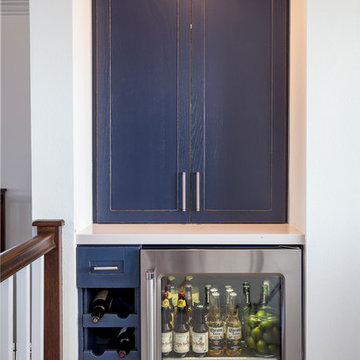 Making Use of Forgotten Space: Transitional Style Kitchen in Hermosa Beach, CA