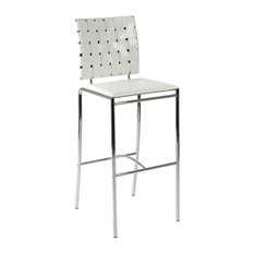 chrome and leather bar stools and counter stools | houzz chrome and leather bar stools and counter stools | houzz