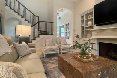 Inspiration for a living room remodel