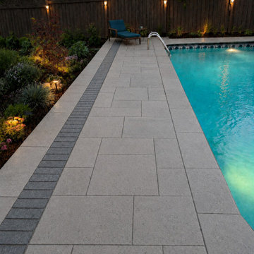 Poolside walkway