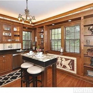 Transforming a library into a kitchen
