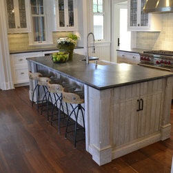 Kitchen island - reclaimed Ash - Kitchen Islands And Kitchen Carts