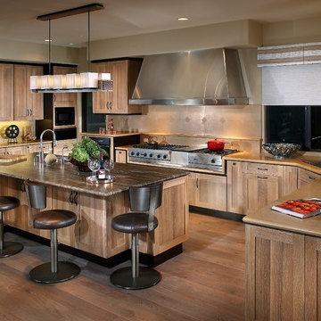 Contemporary Chefs Kitchen