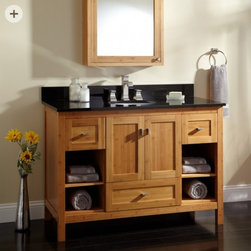 Customize Solid Wood Bathroom Vanity- - Products
