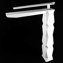 High end Bathroom Faucet | White Matte - Bathroom Sink Faucets
