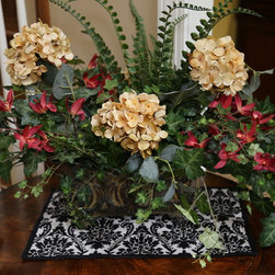Morganshire Decorating Project - Artificial Flowers Plants And Trees