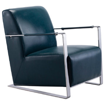 Luxe Collection Faux Leather Armchair