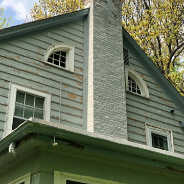 Light Blue Repaint in Lasell Village, Newton, MA