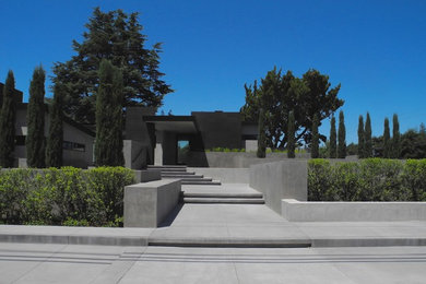 Contemporary exterior home idea in Other