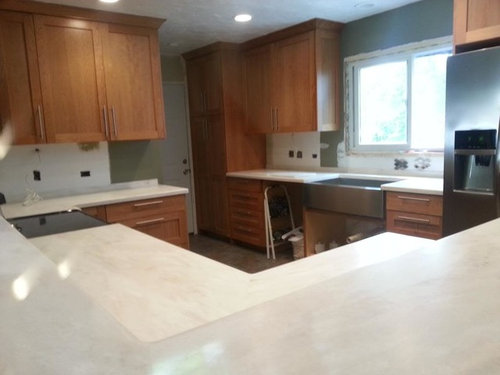 Corian Witch Hazel Countertops Are In