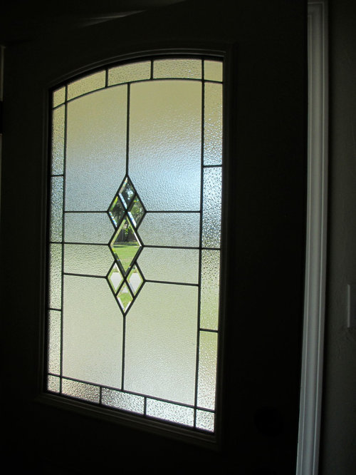 I My Front Door Put Cafe Curtains Even Japanese Panel Inside To Just Cover It Up What Do I On The Outside Lamp Can Be Replaced But House Has Remain Yellow