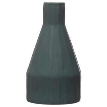 Ceramic Vase, Cornflower Blue