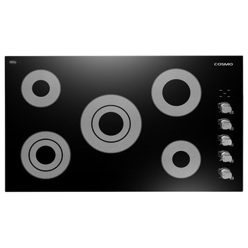 2PC Kitchen Package with 36" Electric Cooktop & 24" Electric Wall Oven