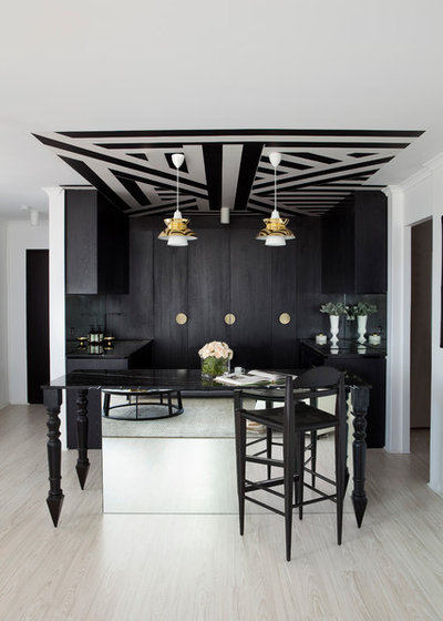 Современный Домашний бар by James Dawson Interior Design