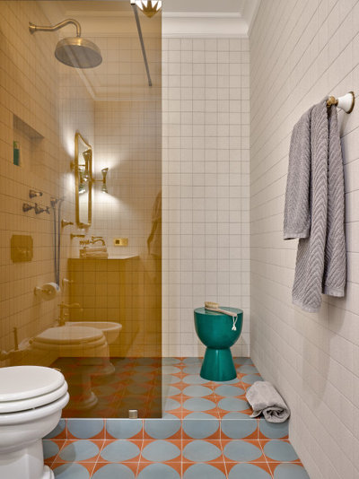 Современный Ванная комната by Natalie Vershinina