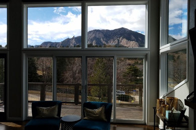 Home design - contemporary home design idea in Denver