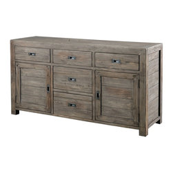 Parsons Sideboard Buffet 61''- S.Ash - Buffets And Sideboards