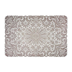 Vintage-Style Vinyl Placemats - Set of 12 - Placemats