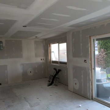 Basement Drywall Progress!