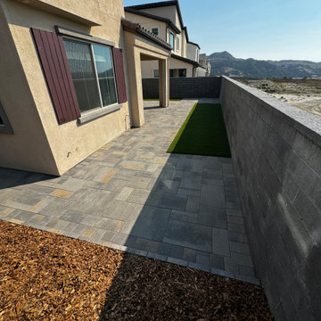 Backyard Pavers & Turf
