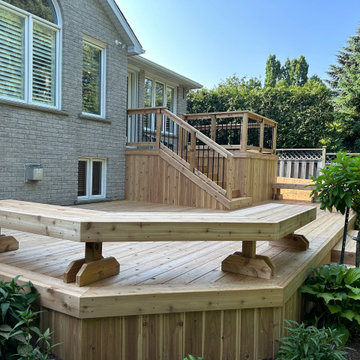 Cedar Deck Refinishing