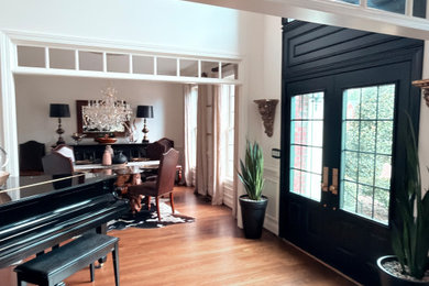 French country entryway photo in Other