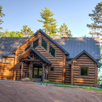 Concrete Log Siding Homes