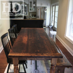Reclaimed Wood Harvest Tables - Products