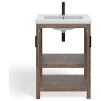 Harvey Bathroom Vanity, 24" - Transitional - Bathroom Vanities And Sink ...