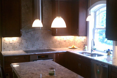 Kitchen photo in Boston