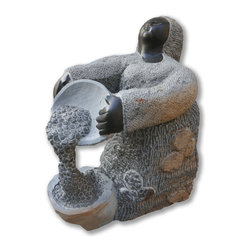 Fat Momma With Grain - Sculptures