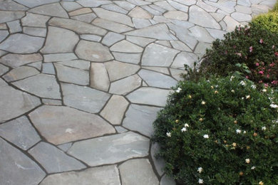 Flagstone patio and Landscaping