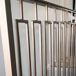 Elegant Metal Railing - Stair Parts