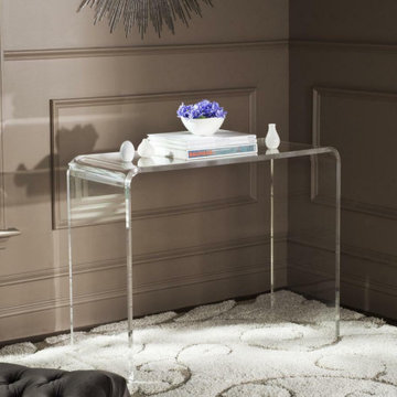 Modern Console Tables with Lucite