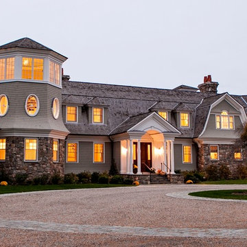 Front view of house