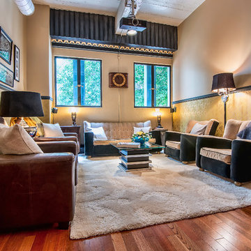 Hollywood Director's loft in iconic Art Deco building