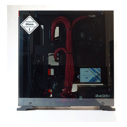 Glass Computer Case - Home Electronics
