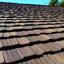 Unified Steel&reg; Stone Coated Roofing in Cottage Shingle Barclay - Roofing And Gutters
