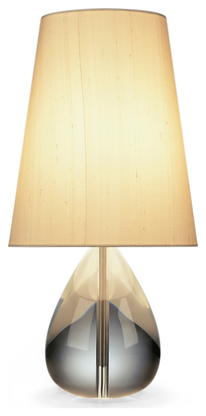 6-Sided Teardrop Table Lamp- Slate main image 1