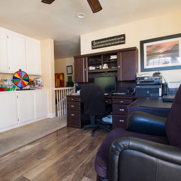 Open Loft Office & Bedroom Expansion