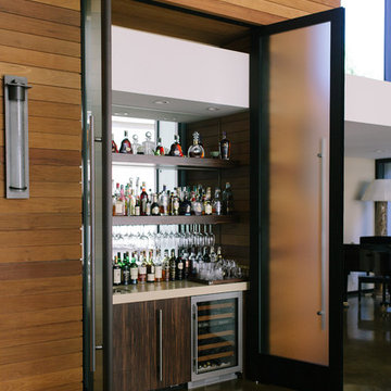 Modesto - High End Laminate Beverage Center
